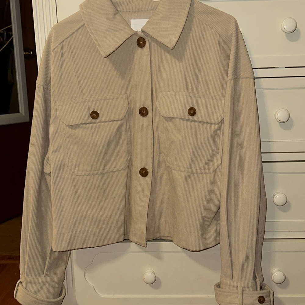Avec les filles cropped jacket